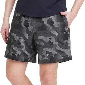 All in Motion Black Camo Athletic Shorts